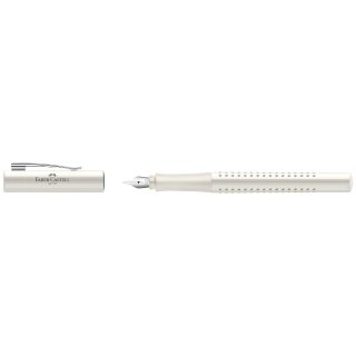 FABER-CASTELL Füllhalter GRIP 2010 Harmony weiß F