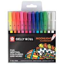 SAKURA Gel-Tintenroller Gelly Roll Moonlight 12er Etui