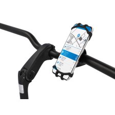 FISCHER Fahrrad-Smartphonehalter Silikon schwarz