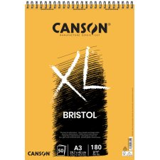 CANSON Skizzen- und Studienblock XL Bristol DIN A3 50 Blatt