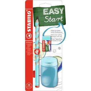 STABILO Schulset EASYgraph für Rechtshänder blau