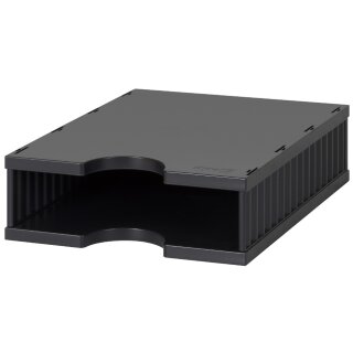 styro Aufbaueinheit styrodoc uno 2 Fächer schwarz/grau