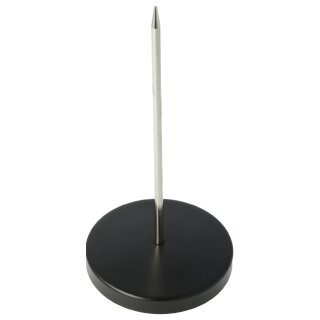 WESTCOTT Zettelspießer Metall schwarz Höhe: 130 mm