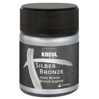 KREUL Flüssigbronze Silber Bronze 50 ml