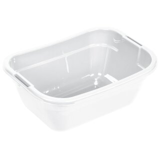 plast team Wäschekorb LAUNDRY BASKET 23 Liter weiß