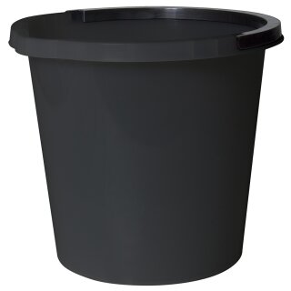 plast team Putzeimer ATLANTA 10 Liter schwarz