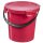 plast team Pflückeimer mit Deckel 5 Liter rot