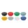magnetoplan Discofix Rundmagnet "standard" farbig sortiert 10 Magnete
