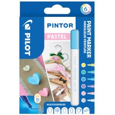 PILOT Pigmentmarker PINTOR extra fein 6er Set...