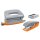 LEITZ Mini Heftgerät- & Locher-Set Urban Chic dunkelgrau