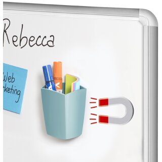 CEP Stifteköcher Riviera magnetisch 2 Fächer minze