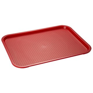 APS Fast Food-Tablett (B)450 x (T)355 mm rot
