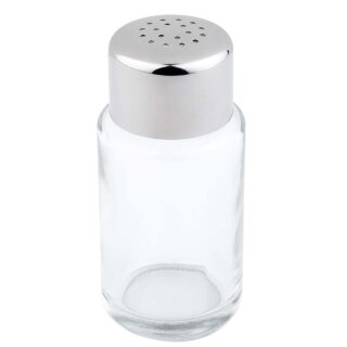 APS Salz- und Pfefferstreuer Glas/Edelstahl 18 Löcher