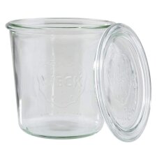 APS Weck-Glas mit Deckel Sturz-Form 80 ml 12er Set
