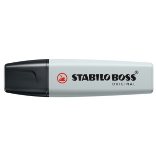 STABILO Textmarker BOSS ORIGINAL Pastel seidengrau