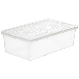 plast team Schuh-Box BASIC BOX small transparent