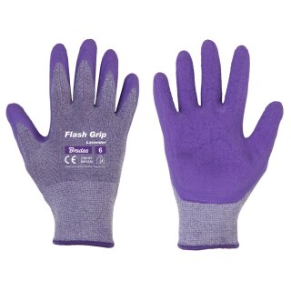 Bradas Damen-Arbeitshandschuh Flash Grip Lavender S