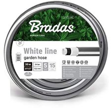Bradas Gartenschlauch WHITE LINE 1/2" silber /...