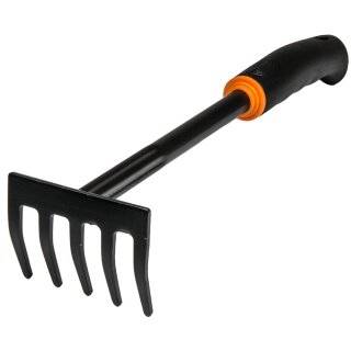 Bradas Gartenharke DE LUXE Breite: 90 mm schwarz