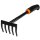 Bradas Gartenharke DE LUXE Breite: 90 mm schwarz