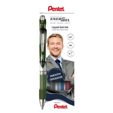 Pentel Gel-Tintenroller EnerGel XmRT Liquid 4er Set Businessfarben