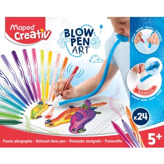 Maped Creativ Pustestift BLOW PEN "Art" 32-teilig