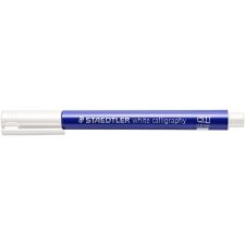 STAEDTLER Permanent-Marker metallic calligraphy weiß
