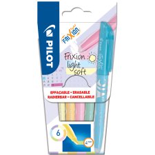 PILOT Textmarker FRIXION light soft 6er Etui