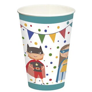 PAPSTAR Papp-Trinkbecher "Superhero" 0,2 l