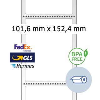 HERMA Thermodirekt-Versandetiketten Rolle 101,6 x 152,4 mm
