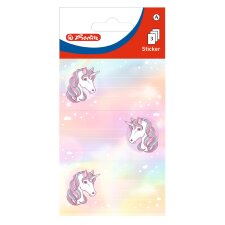 herlitz Buchetiketten Einhorn 76 x 35 mm 3 Blatt à...
