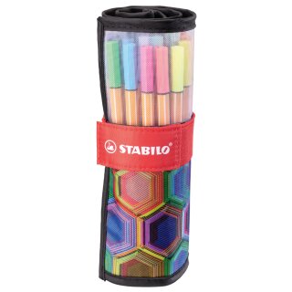 STABILO Fineliner point 88 25er Rollerset ARTY Edition