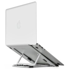 ALBA Notebook-Ständer MHLAPTOP aus Aluminium silber