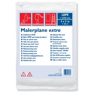 WESTEX Baufolie LDPE 30 my transluzent 4 x 5 m