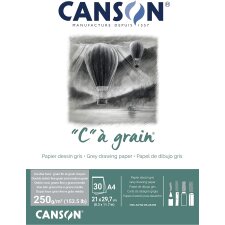 CANSON Zeichenpapierblock "C" à grain...