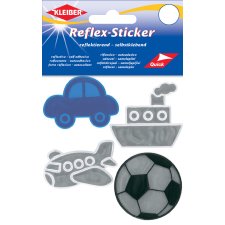 KLEIBER Reflex-Sticker "Jungs" sortiert