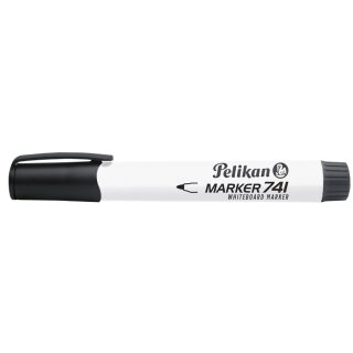 Pelikan Whiteboard-Marker 741 Rundspitze schwarz