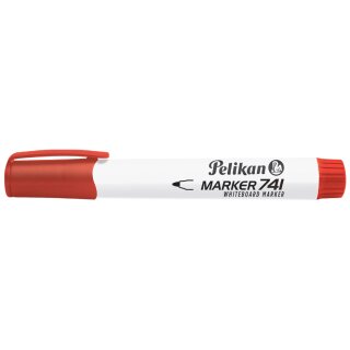 Pelikan Whiteboard-Marker 741 Rundspitze rot