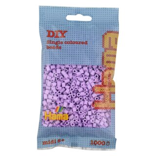 HAMA Bügelperlen midi pastell-flieder im Beutel 1.000 Bügelperlen