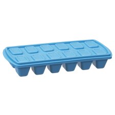 plast team Eiswürfelform mit Deckel blau