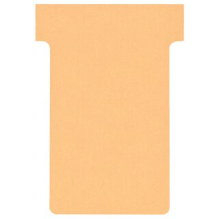 nobo T-Karten Größe 1,5 / 45 mm 170 g/qm orange 100 Karten