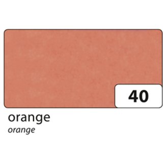 folia Transparentpapier 700 x 1.000 mm 42 g/qm orange 25 Bögen