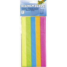 folia Seidenpapier NEON MIX 500 x 700 mm sortiert 5 Blatt