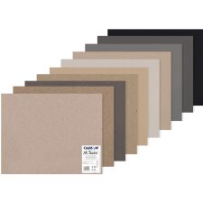 CANSON Zeichenpapier Mi-Teintes 500 x 650 mm sortiert 10...