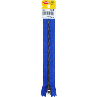 KLEIBER Reißverschluss Metall Länge: 140 mm jeansblau