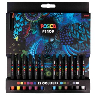 POSCA Bunstifte PENCIL KPE200 12er Kartonetui