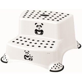 keeeper kids Tritthocker "igor Panda" zweistufig weiß