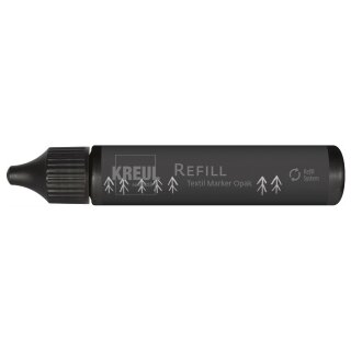 KREUL Refill für Textilmarker OPAK 25 ml schwarz