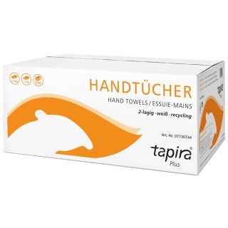Tapira Handtuchpapier Plus 250 x 330 mm C-Falz weiß