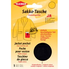 KLEIBER Quick-Sakko-Tasche schwarz